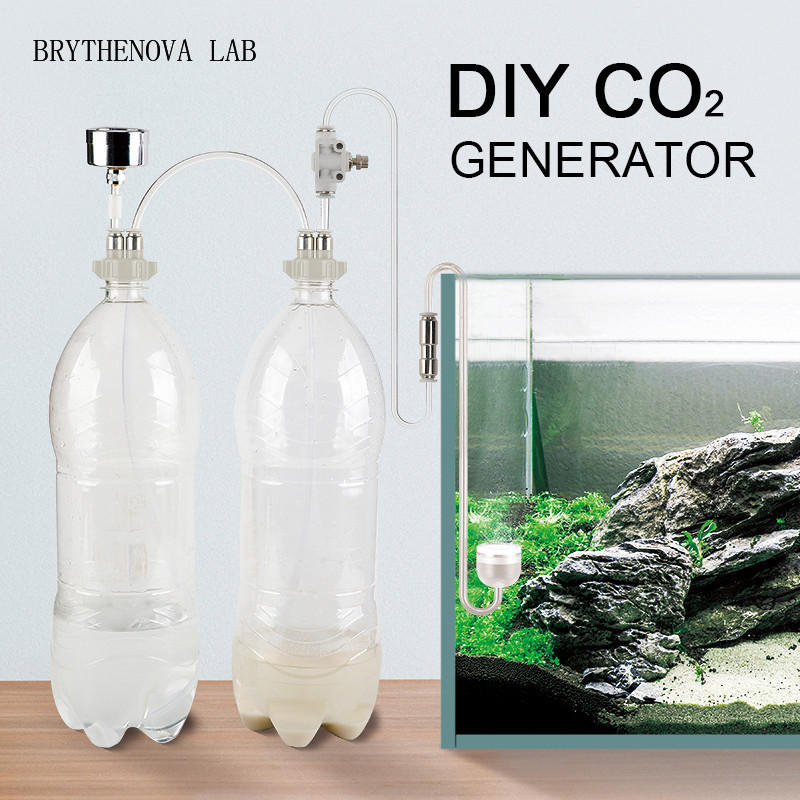 Planted Aquarium Kit - Generatore di CO2 per Acquario, Kit