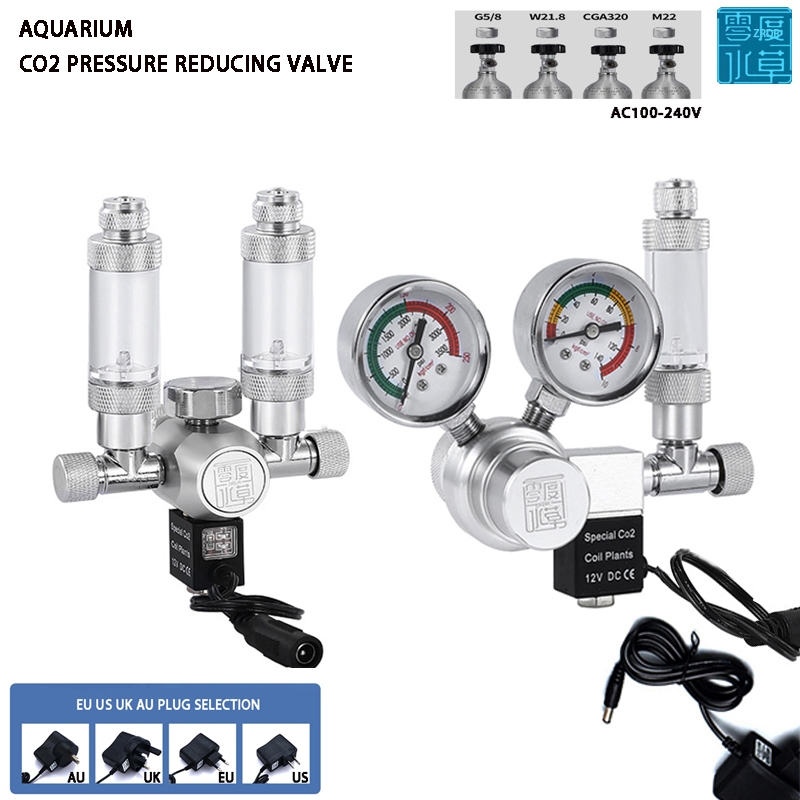 Planted Aquarium Kit - Regolatore di CO2 per acquario, valvola