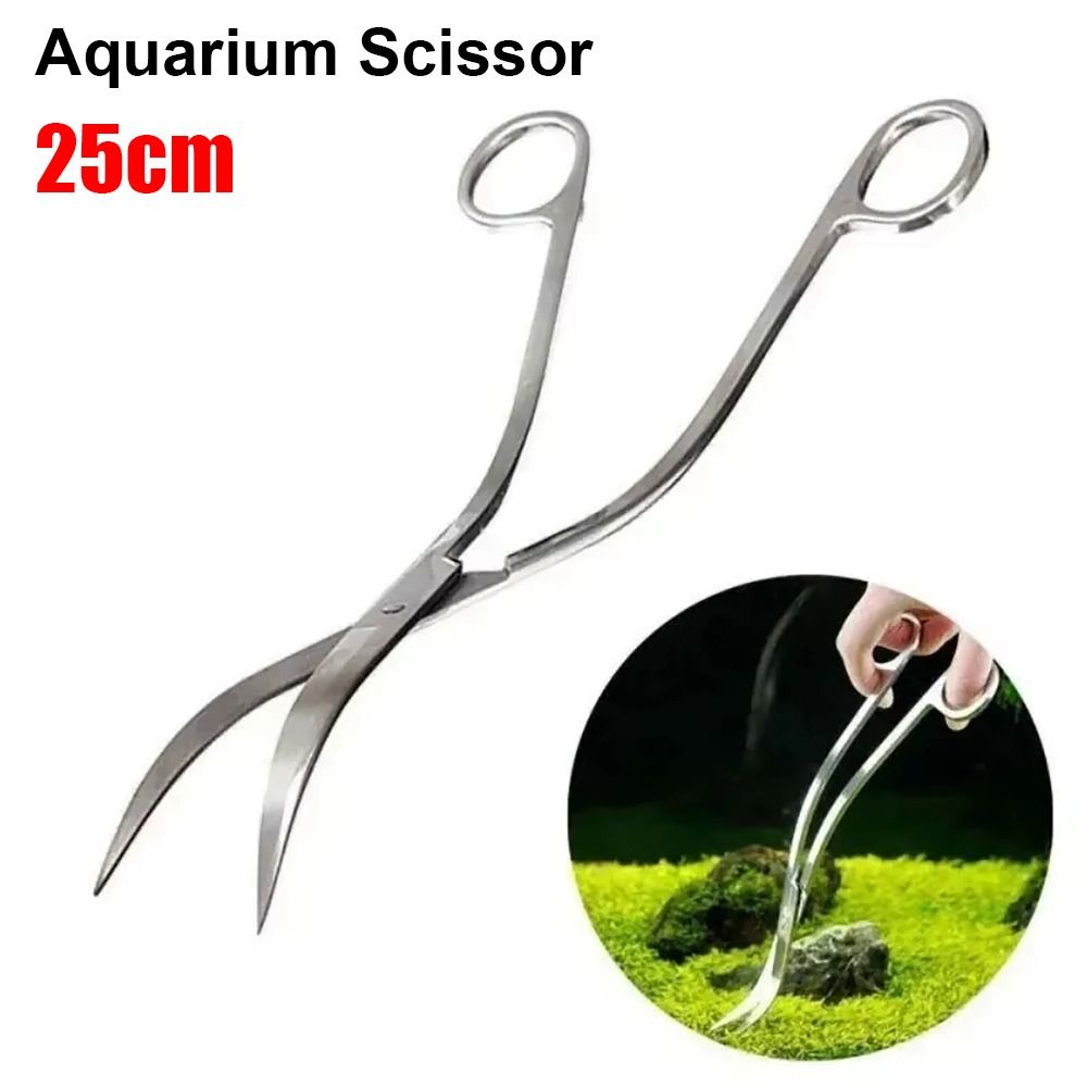 Planted Aquarium Kit - Forbici per Acquario in Acciaio Inox,