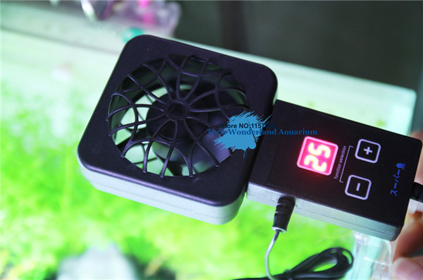 Aquarium Plant In Pot - Mini nano clip hang on ventola