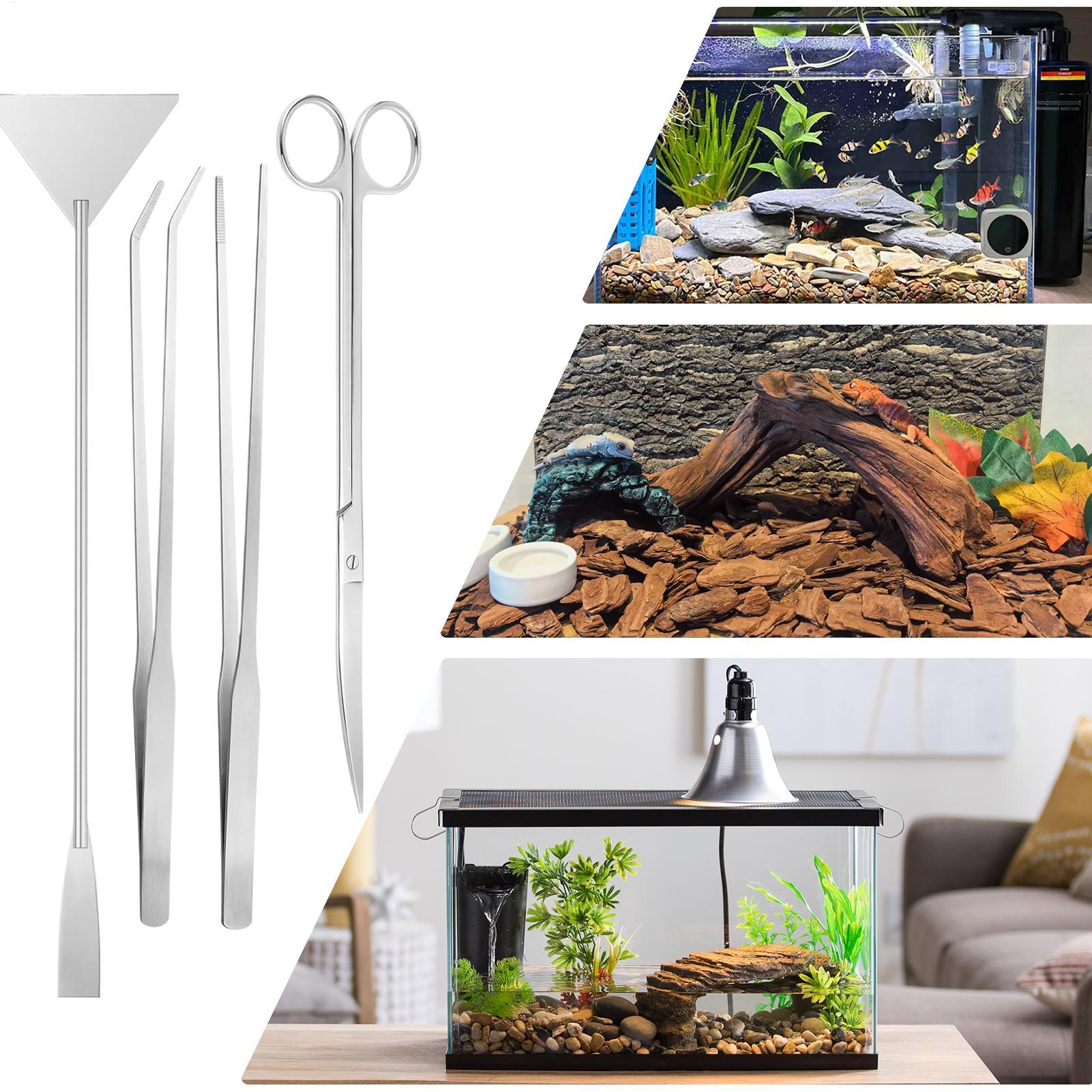 Planted Aquarium Tool Kit - Kit di attrezzi per acquario da
