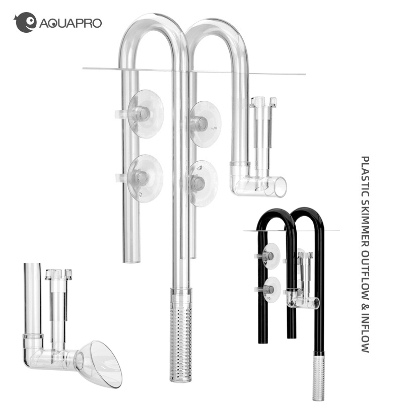 Planted Aquarium Kit - AQUAPRO Inflow Uscita Ingresso Uscita Schiumarola