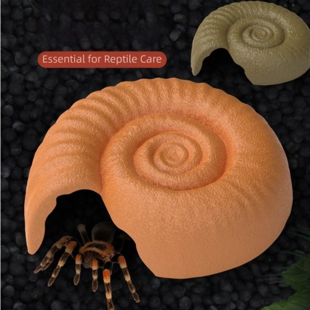 Aquarium Planting Ideas - Caverna a forma di ammonite per