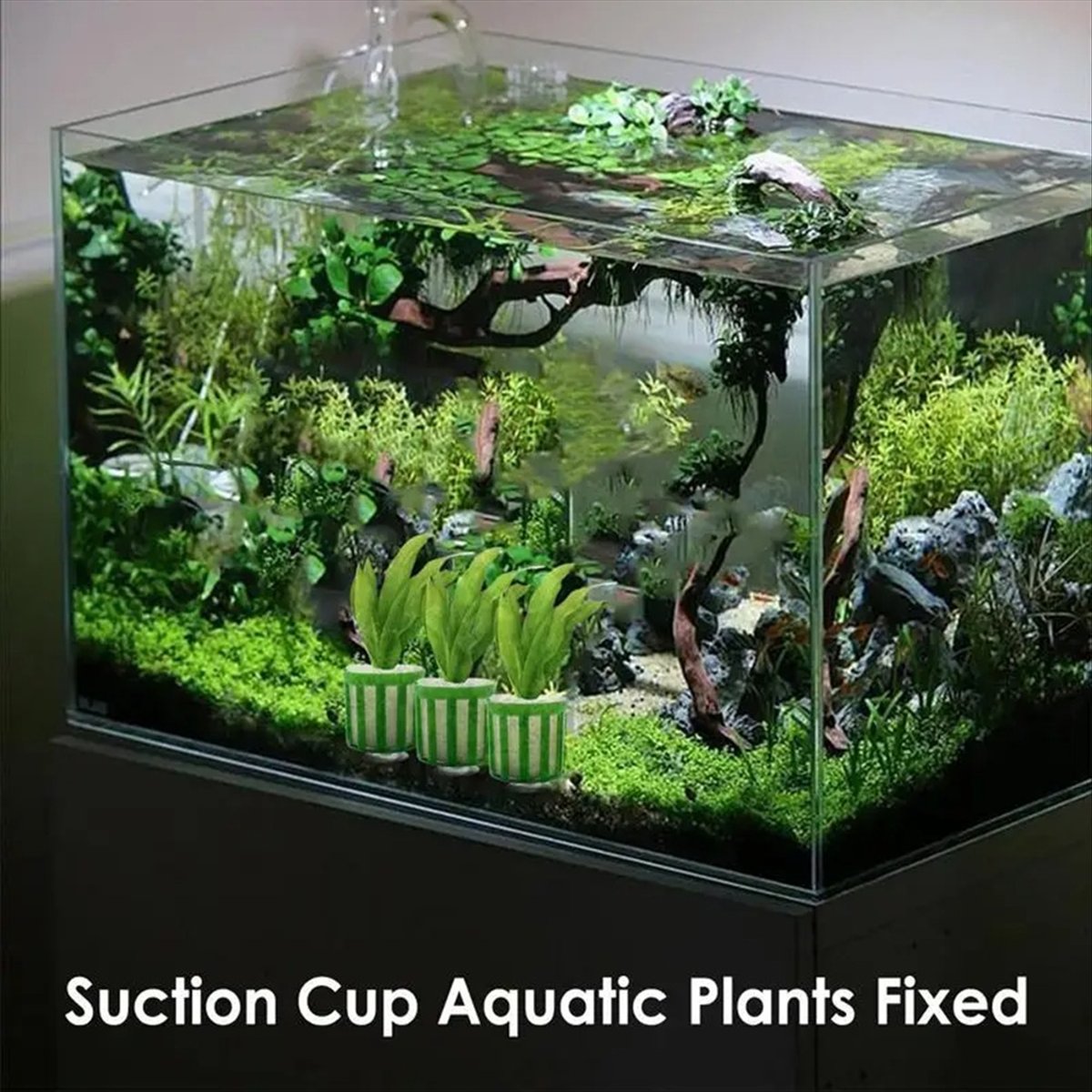 Planted Aquarium Tool Kit - ABNQ Supporto Fissaggio Piante Acquatiche 10pz