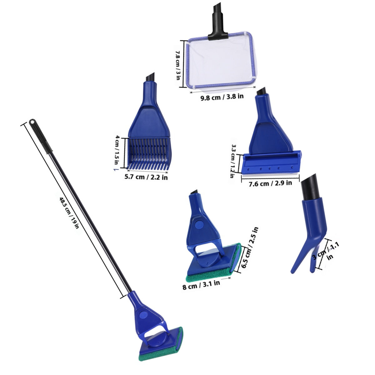 Kit di pulizia per acquario 5  - Planted Aquarium Tool Kit recensione e prezzo