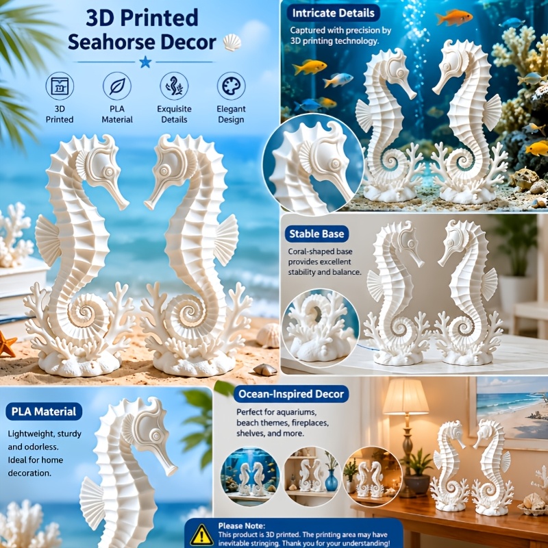 Set di 2 Statuette di Cavalluc - Aquarium Planting Ideas recensione e prezzo