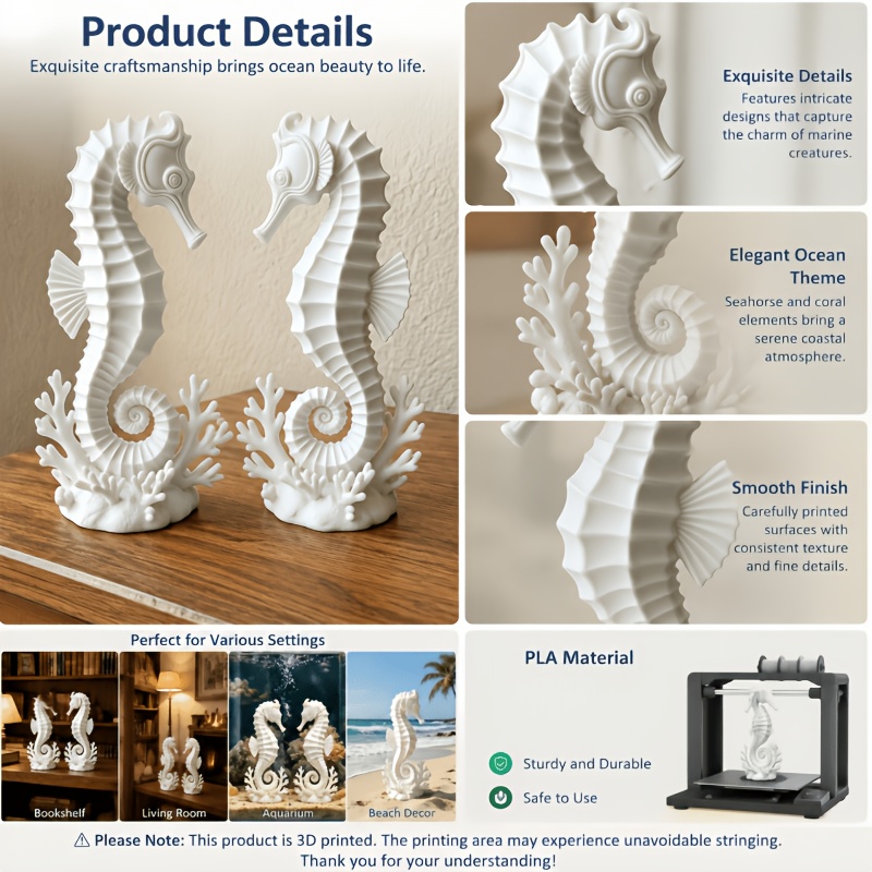 Set di 2 Statuette di Cavalluc - Aquarium Planting Ideas recensione e prezzo