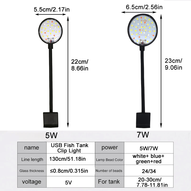 USB Acquario Lampada A LED Acq - Aquarium Plant Iron recensione e prezzo