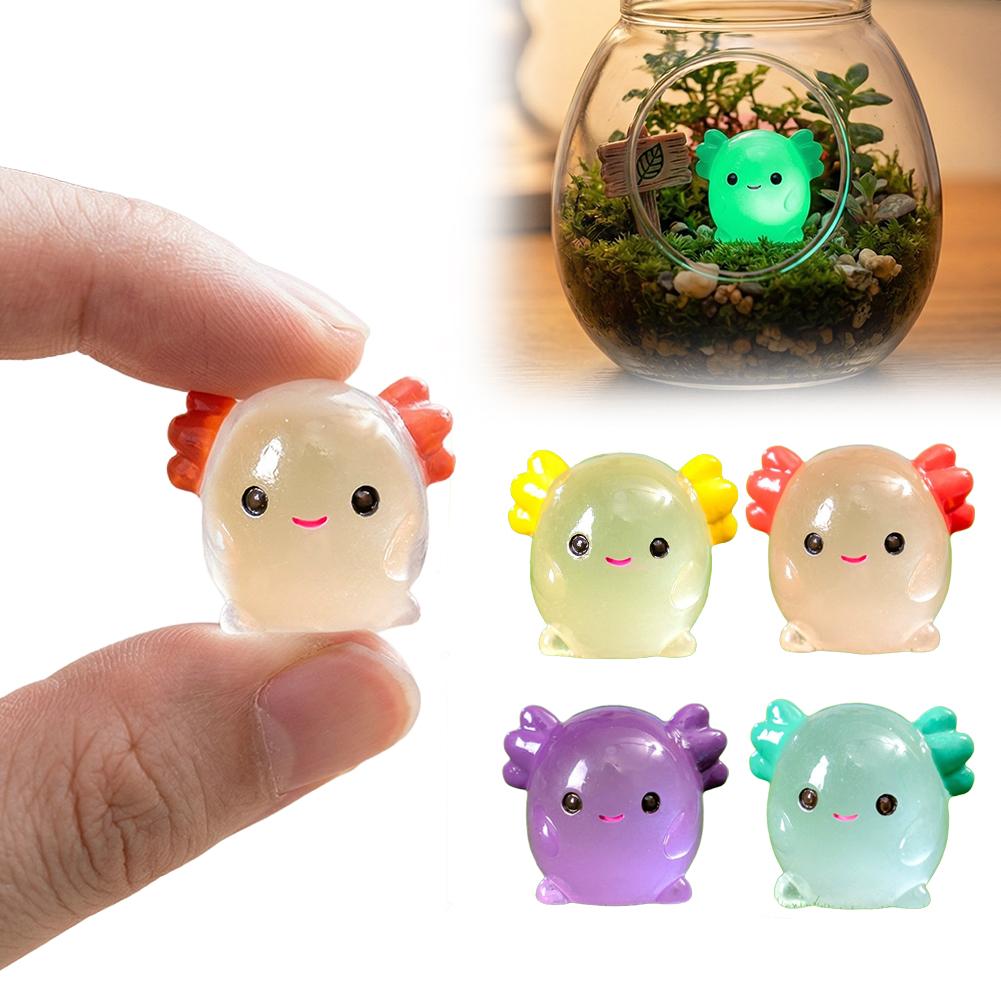 Miniature di axolotl luminose  - Aquarium Planting Ideas recensione e prezzo