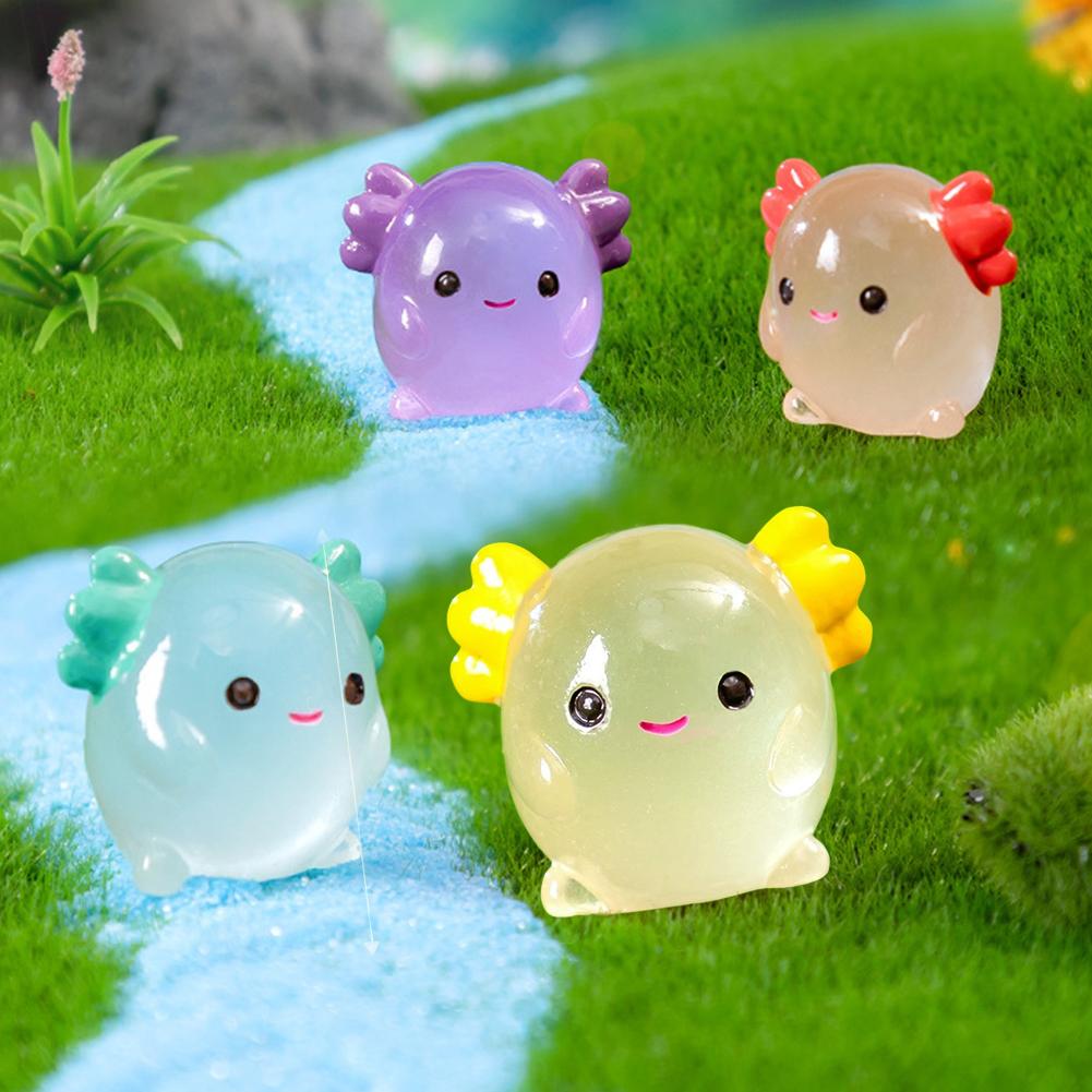 Miniature di axolotl luminose  - Aquarium Planting Ideas recensione e prezzo