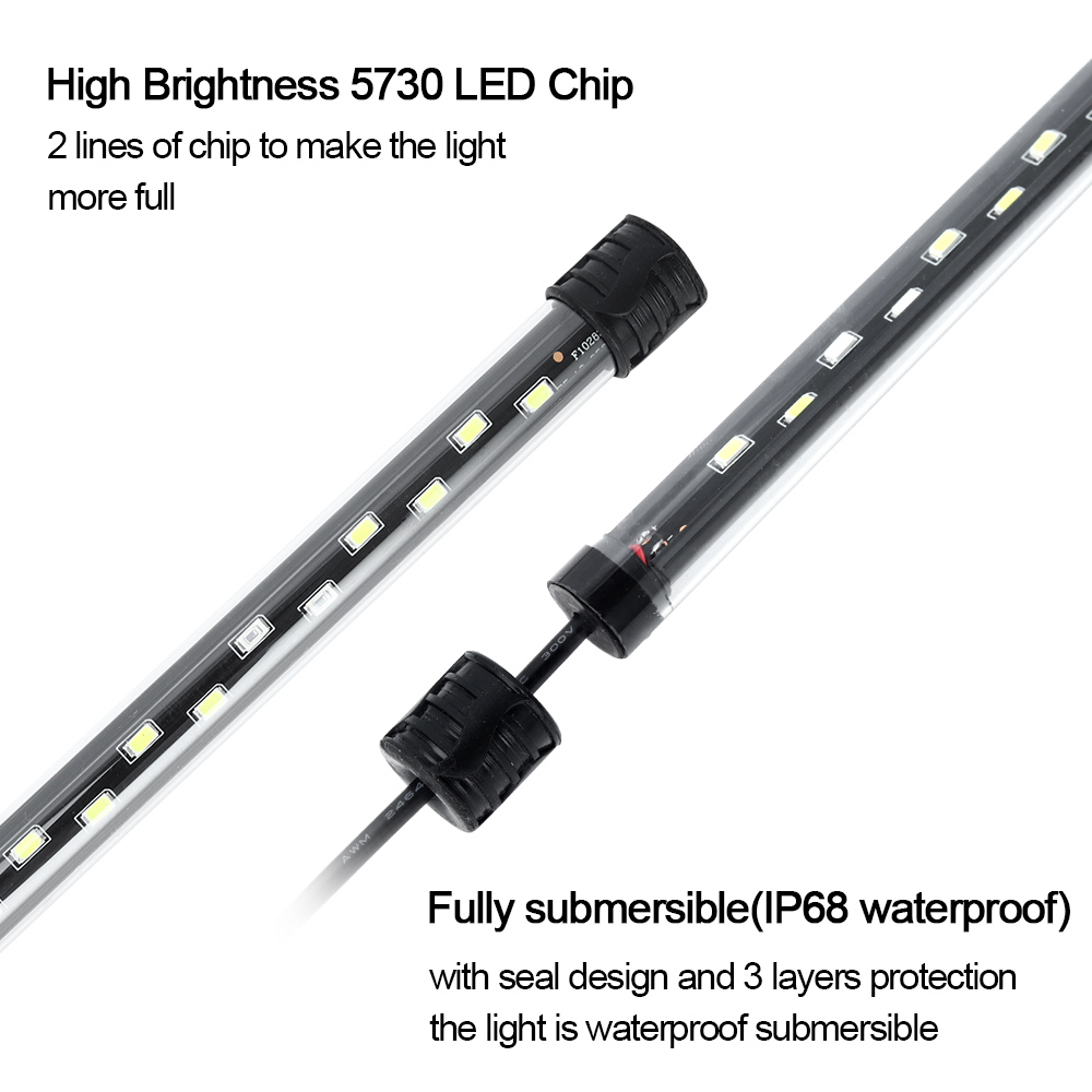 Acquario Luce LED Pianta Colti - Aquarium Plant Iron recensione e prezzo