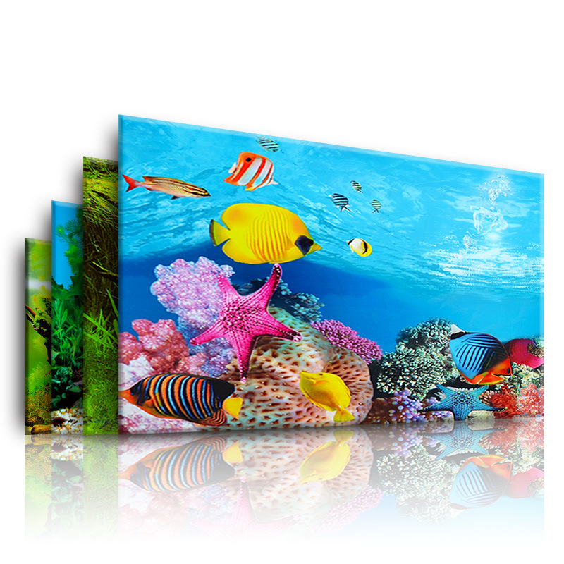 Adesivo decorativo per sfondo  - Planted Aquarium Wallpaper recensione e prezzo