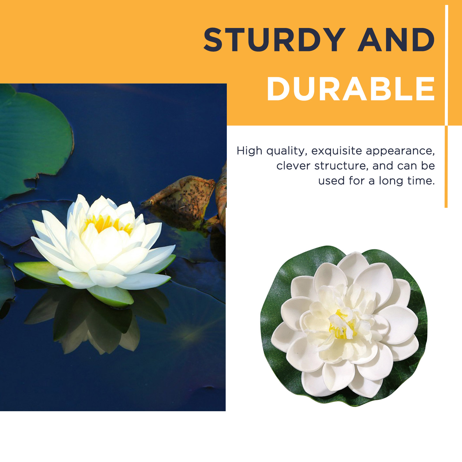 Set di 5 Fiori di Loto Artific - Planted Aquarium Kit recensione e prezzo