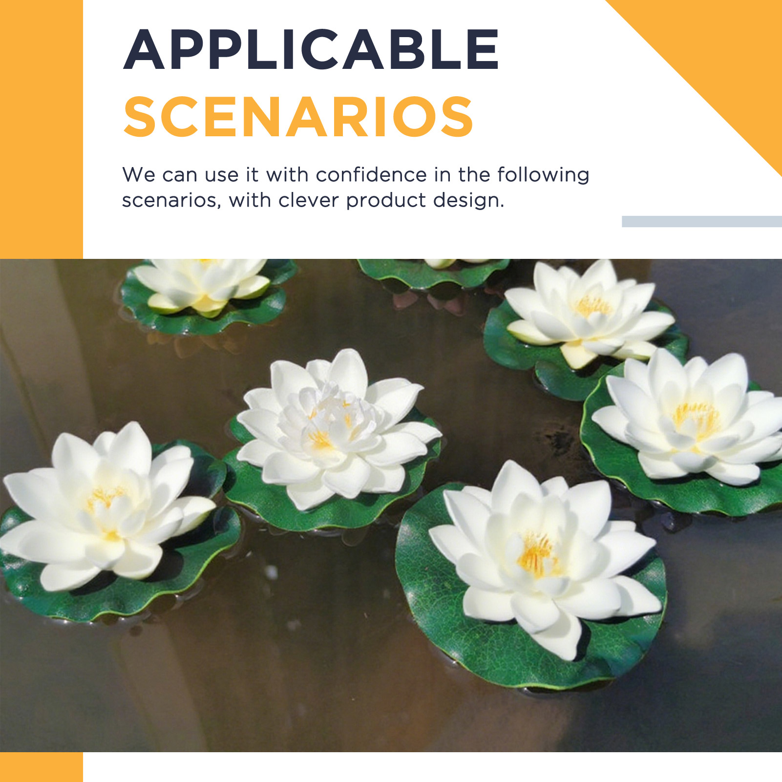 Set di 5 Fiori di Loto Artific - Planted Aquarium Kit recensione e prezzo