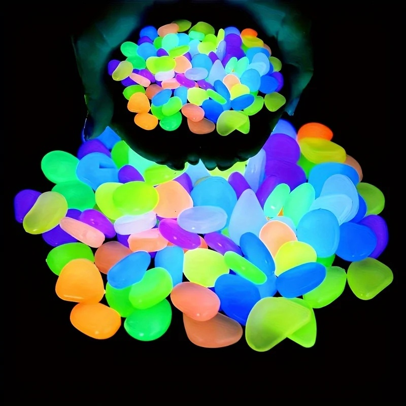 50-200 pezzi di ciottoli lumin - Aquarium Planting Ideas recensione e prezzo