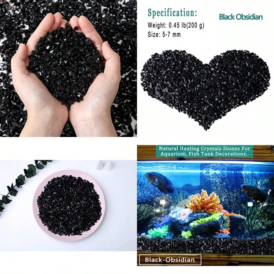 Cristalli di quarzo e ossidian - Aquarium Plant Gravel recensione e prezzo
