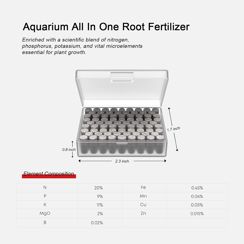 FZONE Schede per radici Fertil - Aquarium Plant Root Fertilizer recensione e prezzo