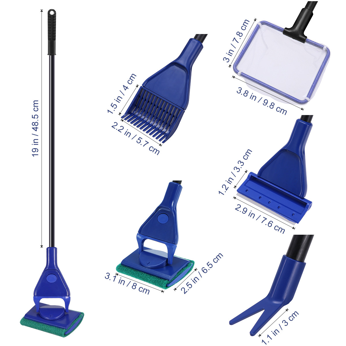 Kit per la pulizia dell'acquar - Planted Aquarium Tool Kit recensione e prezzo